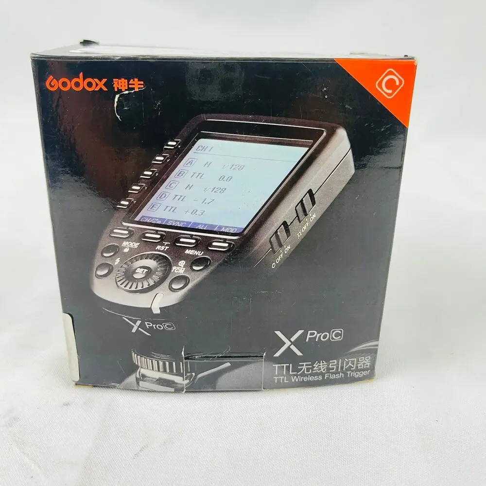 Godox XPro-C TTL Wireless Flash Trigger for Canon 2.4G X System